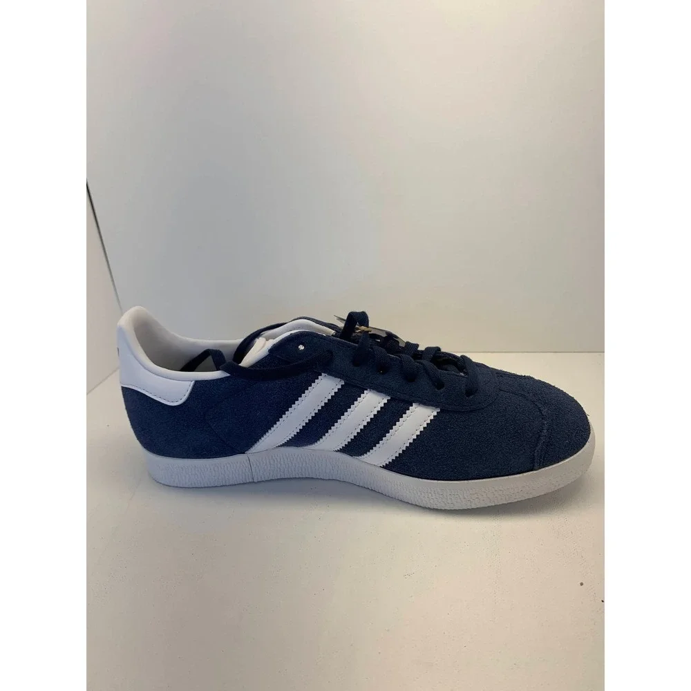 Adidas Gazelle BB5478 Men Navy White Suede Low Top Sneakers Size‎ 6